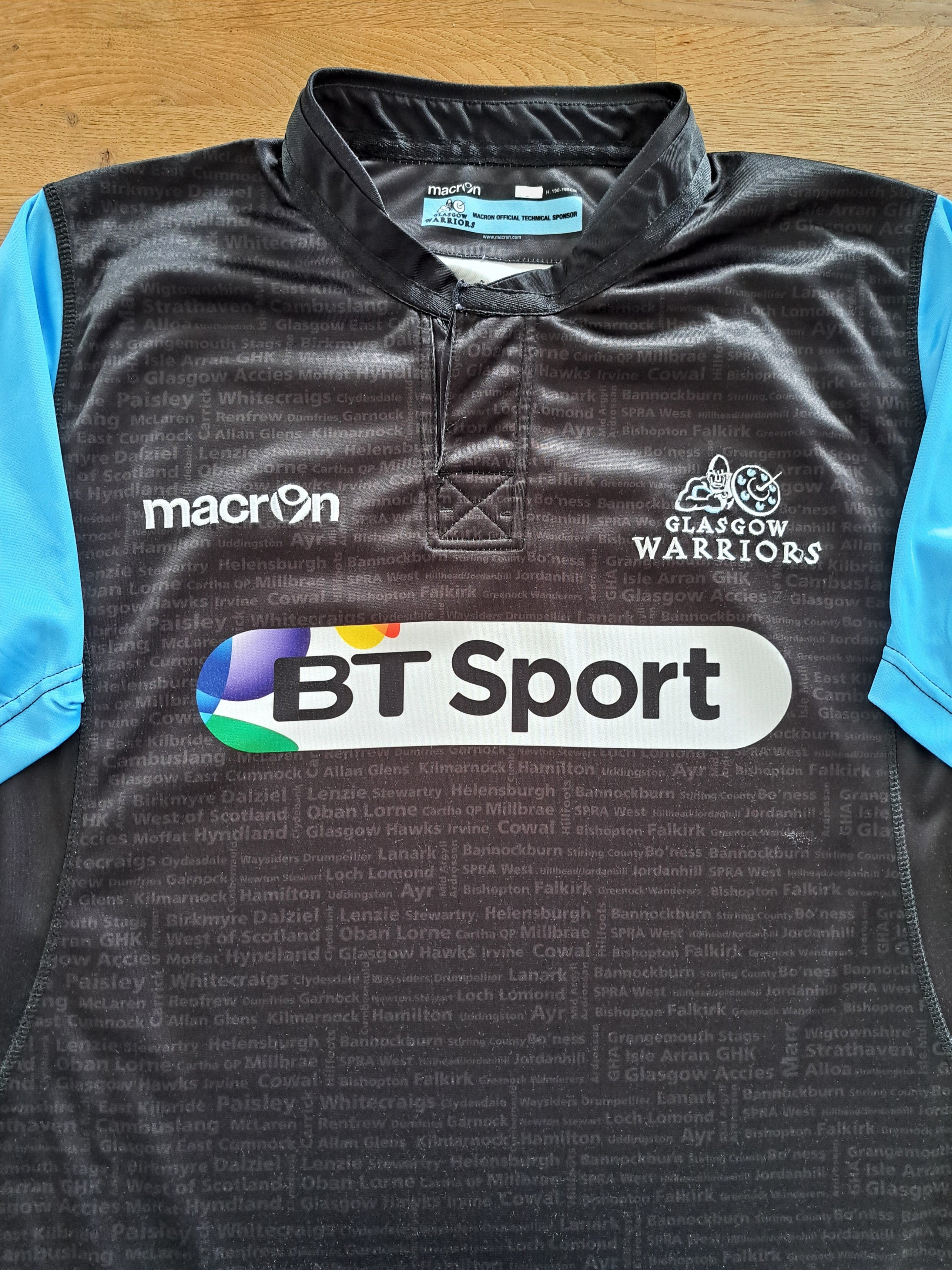 2014/15 Glasgow Warriors Home Rugby Shirt