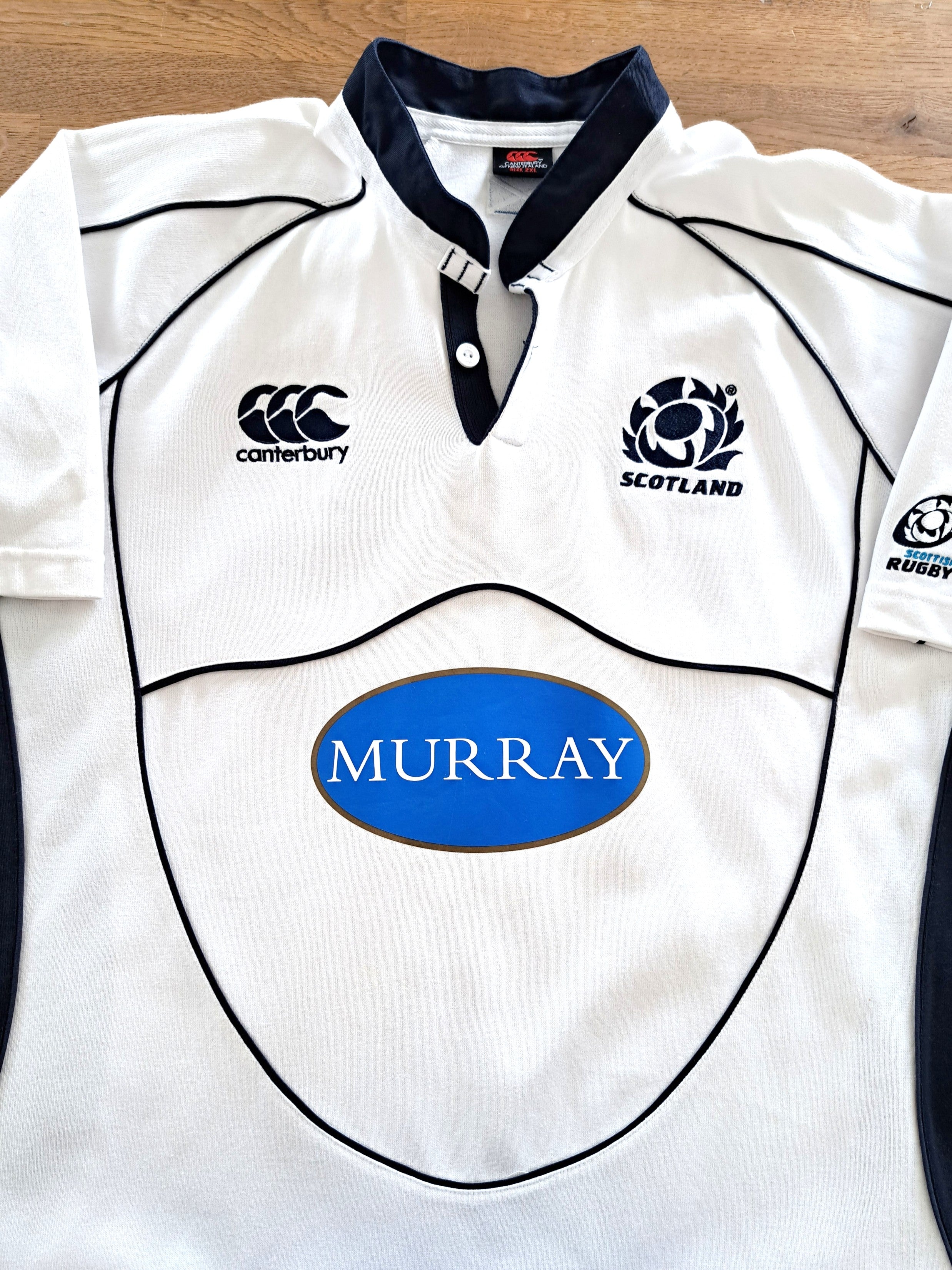 2007/08 Scotland Away Rugby Shirt