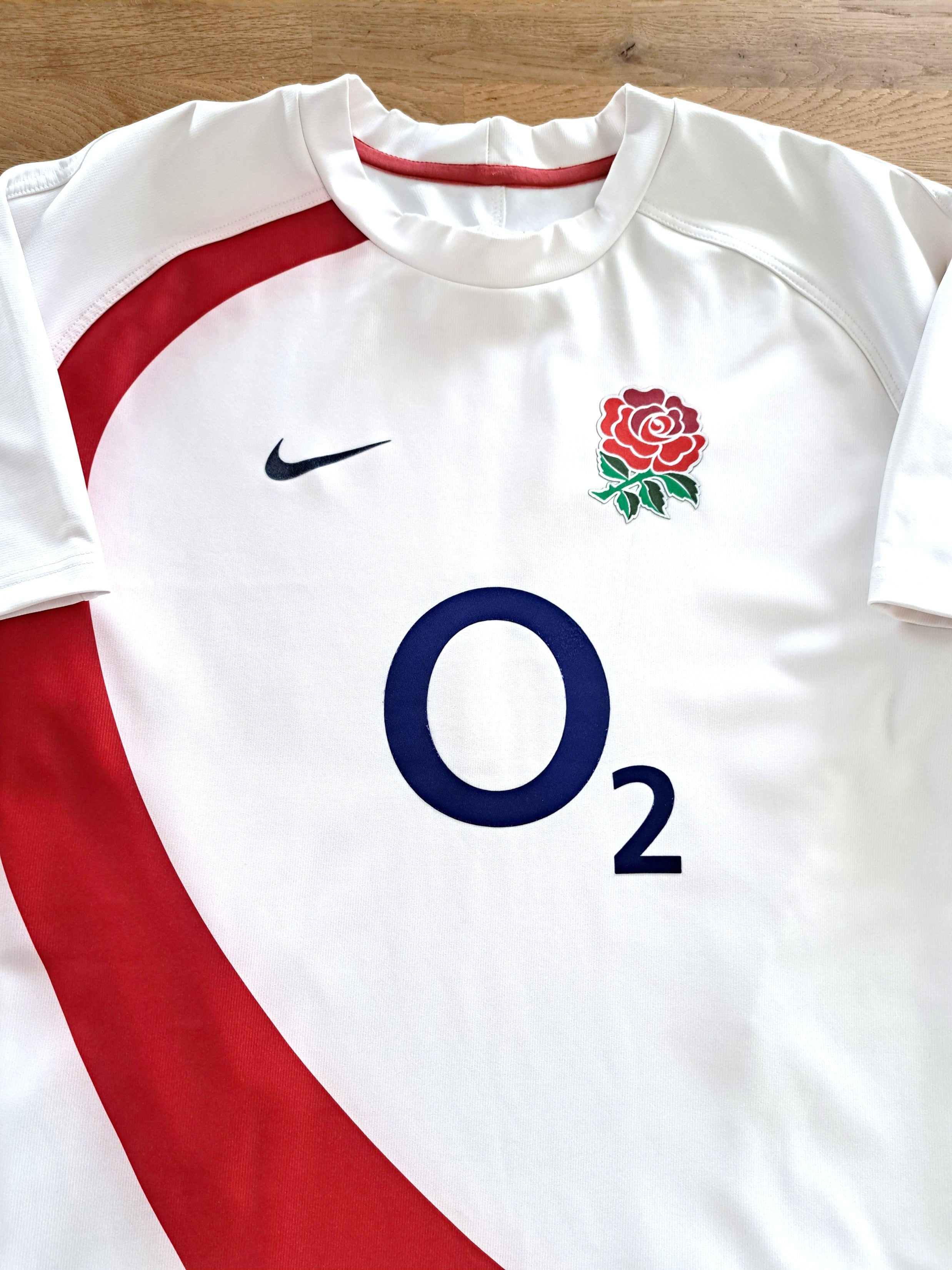 2007/08 England Home Player Issue Rugby Shirt