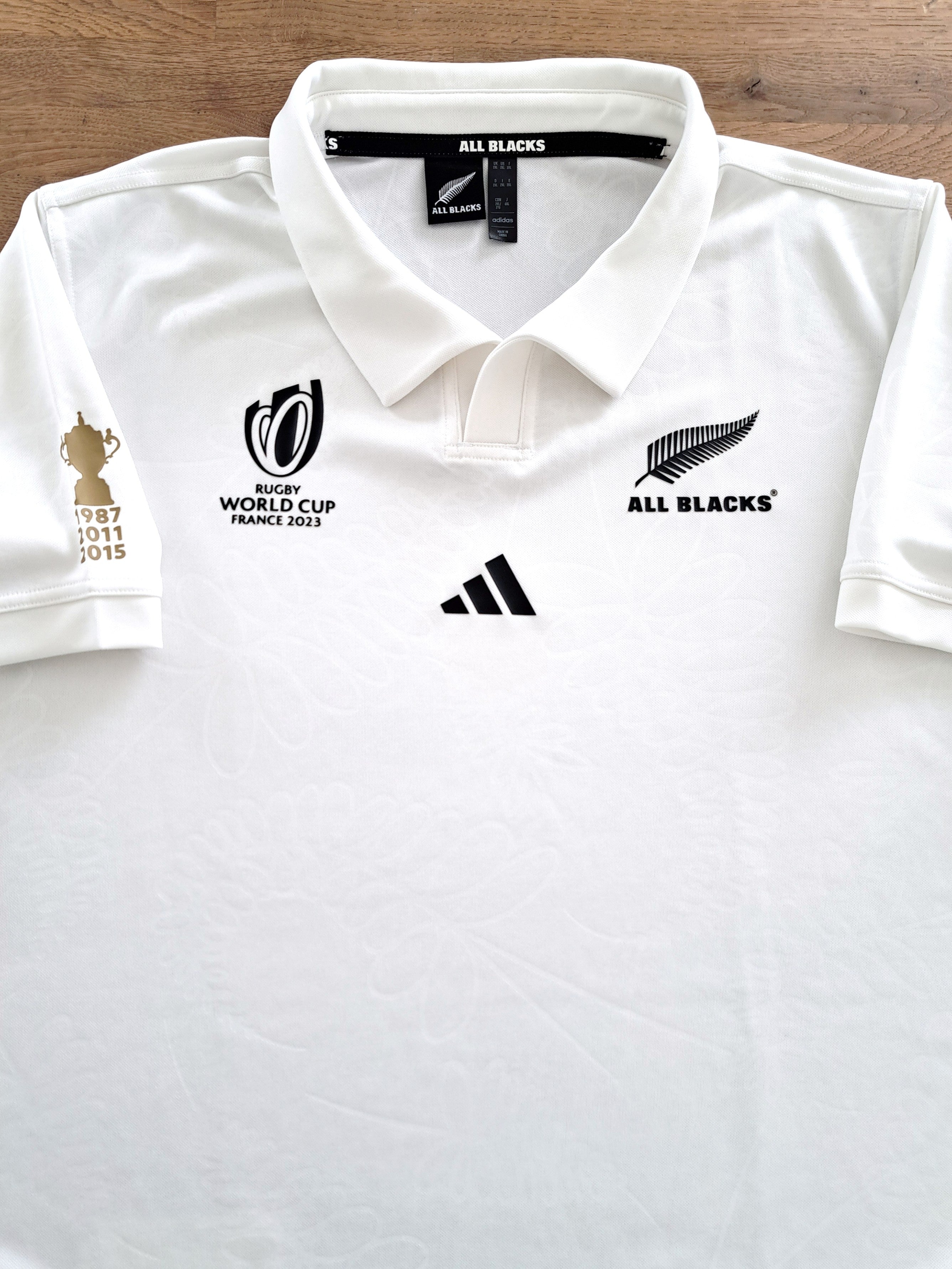 2023 New Zealand Away World Cup Rugby Shirt