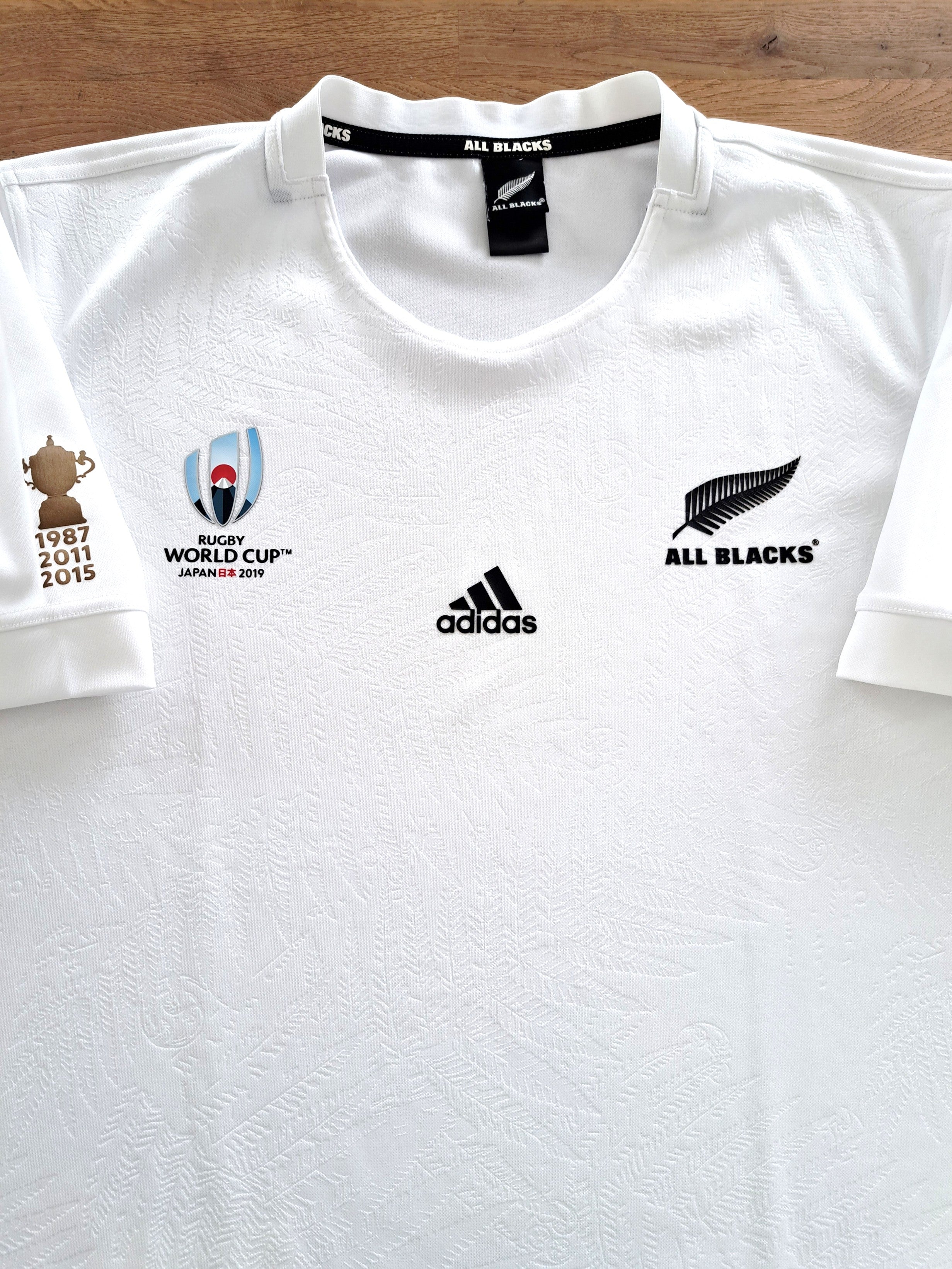 2019 New Zealand Away World Cup Rugby Shirt