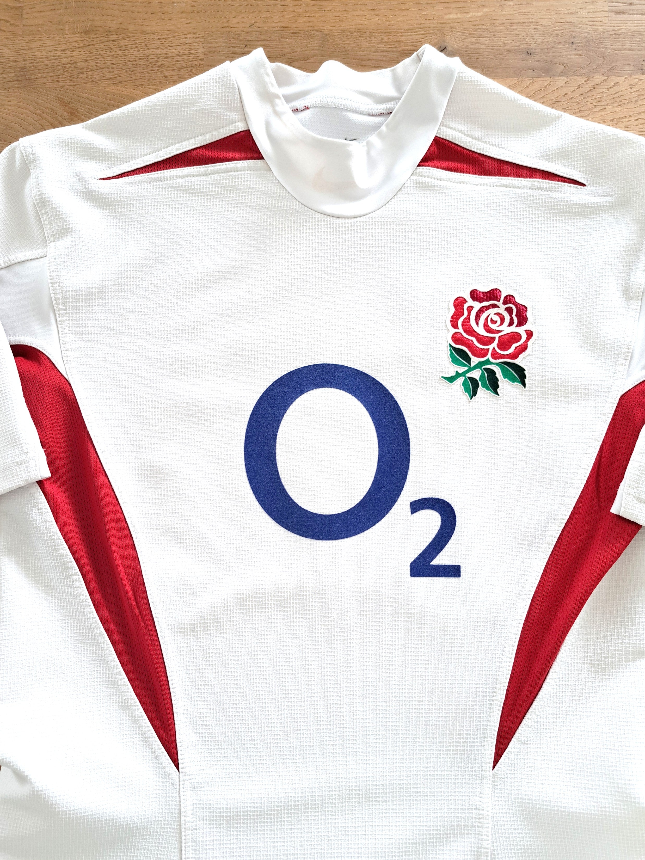 2003/04 England Home Pro-Fit Rugby Shirt (L)