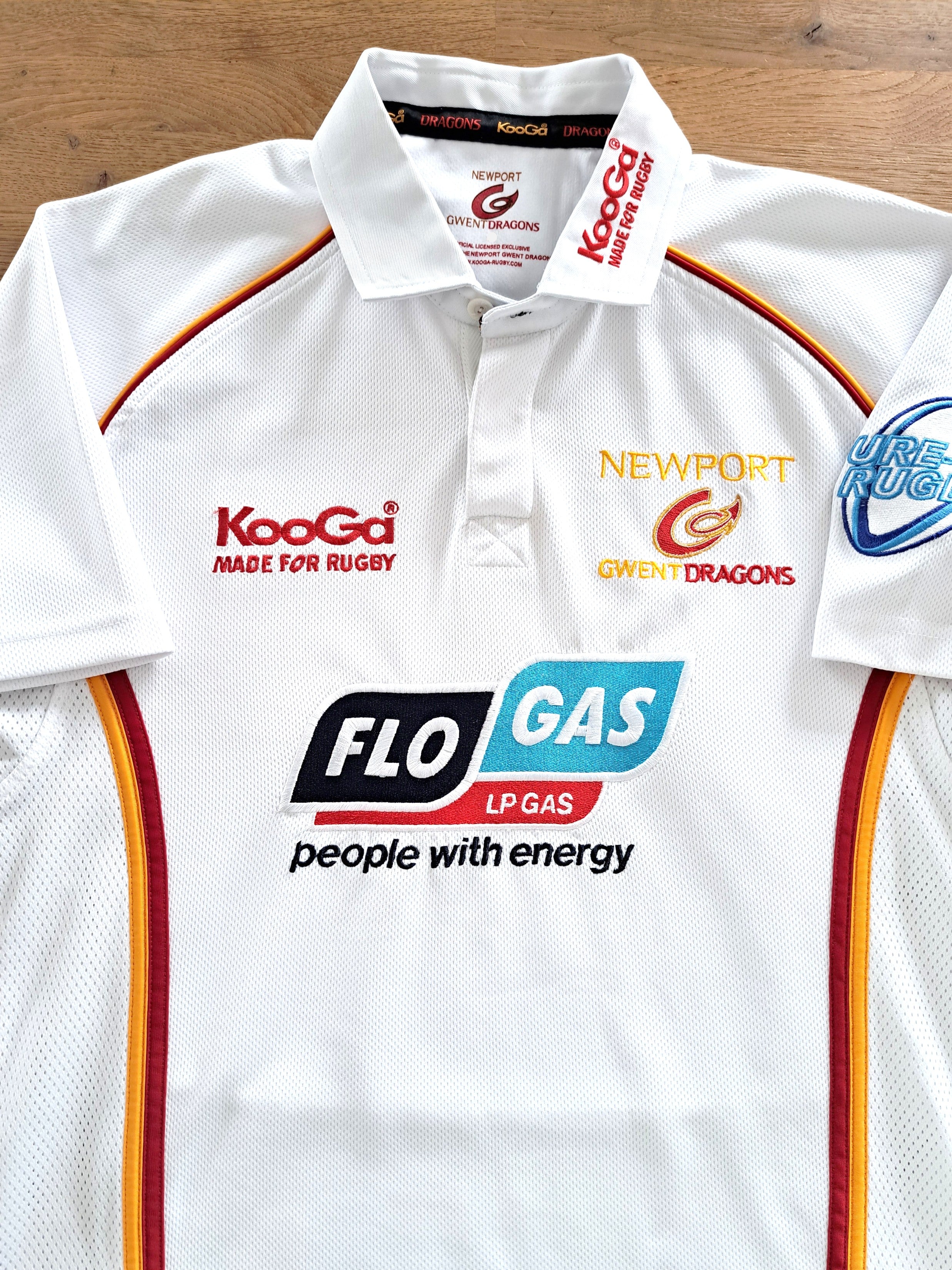 2005/06 Newport Gwent Dragons Away Rugby Shirt