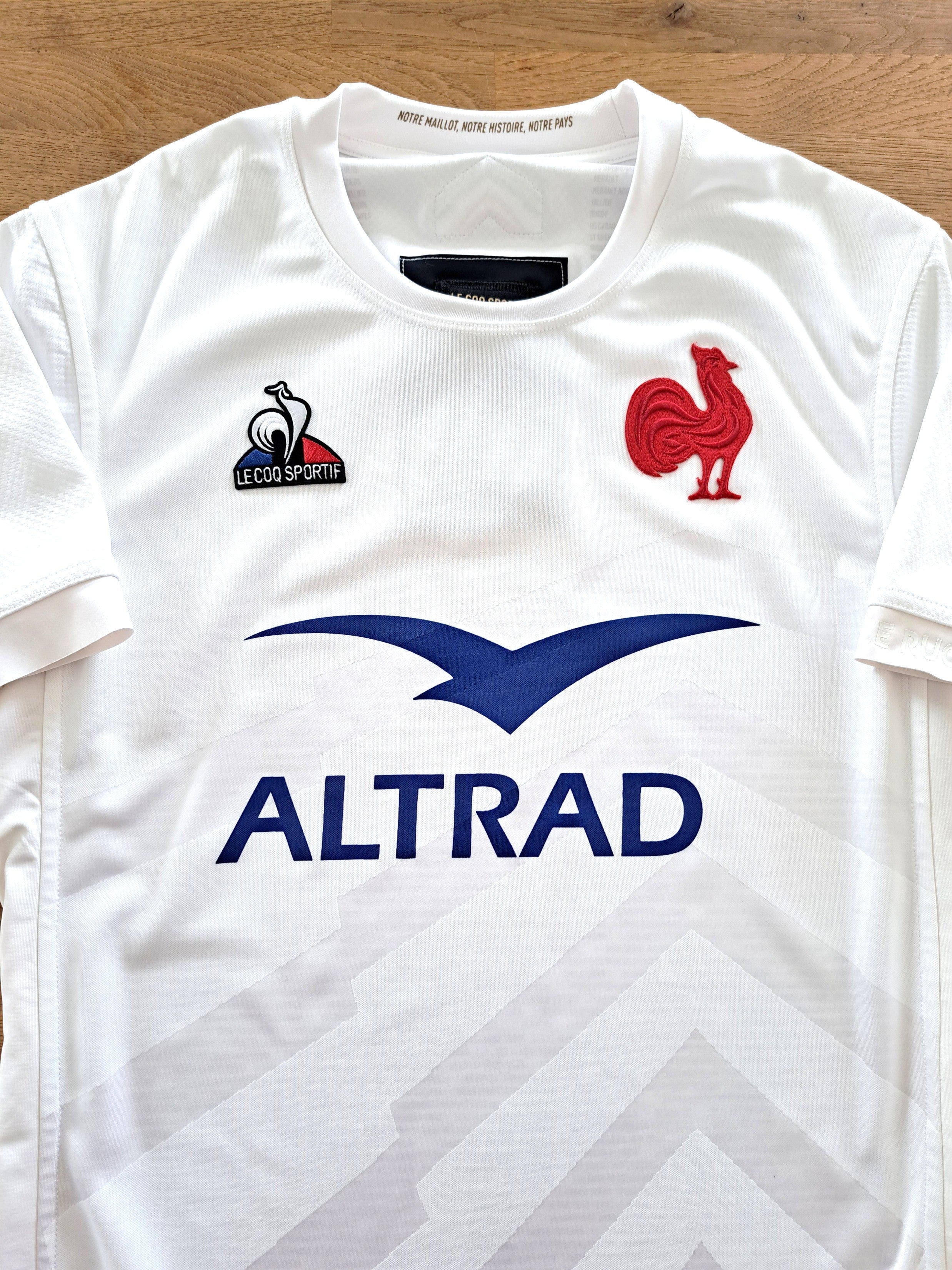 2022/23 France Away Player Issue Rugby Shirt