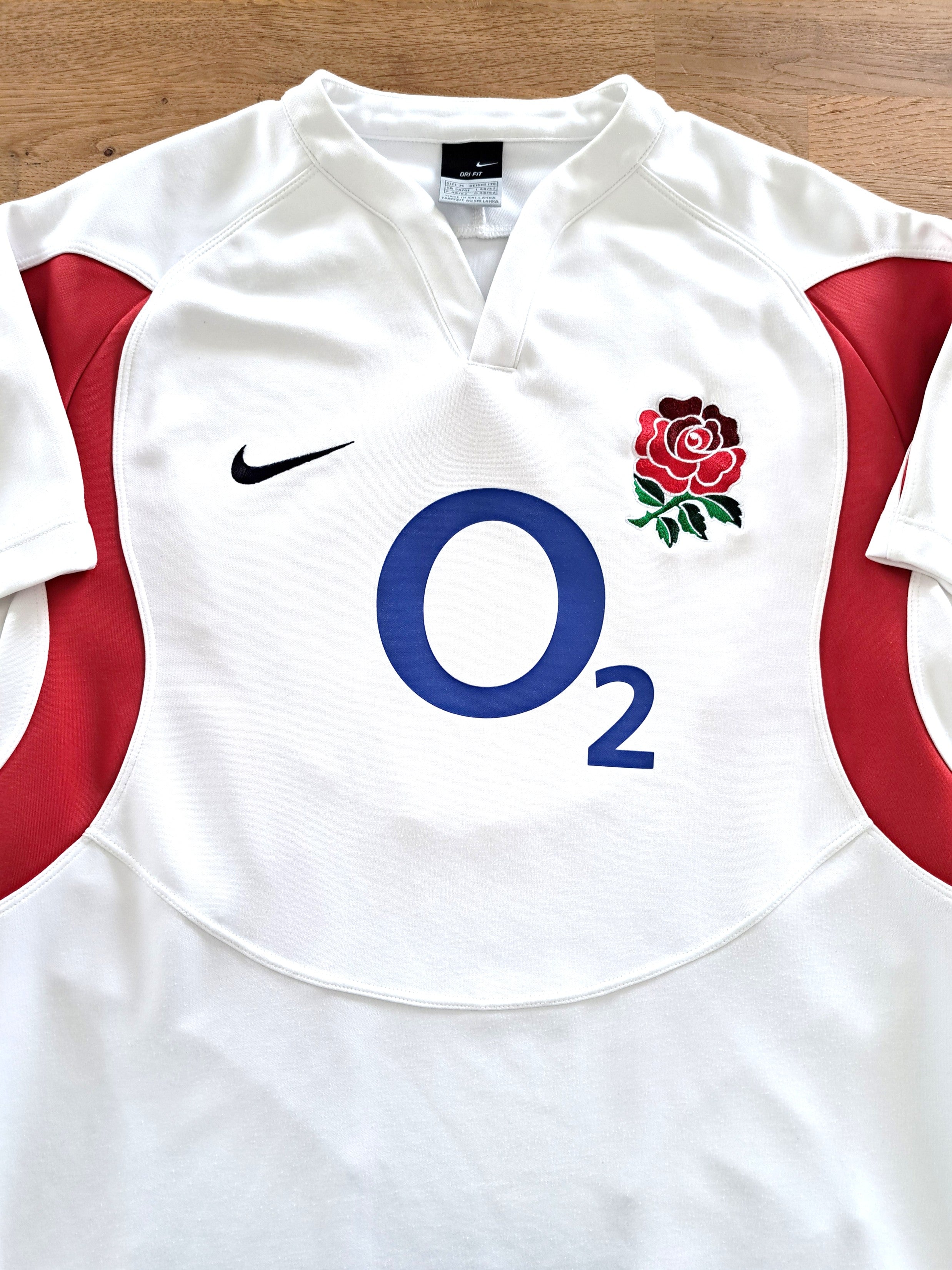 2005/06 England Home Pro-Fit Rugby Shirt
