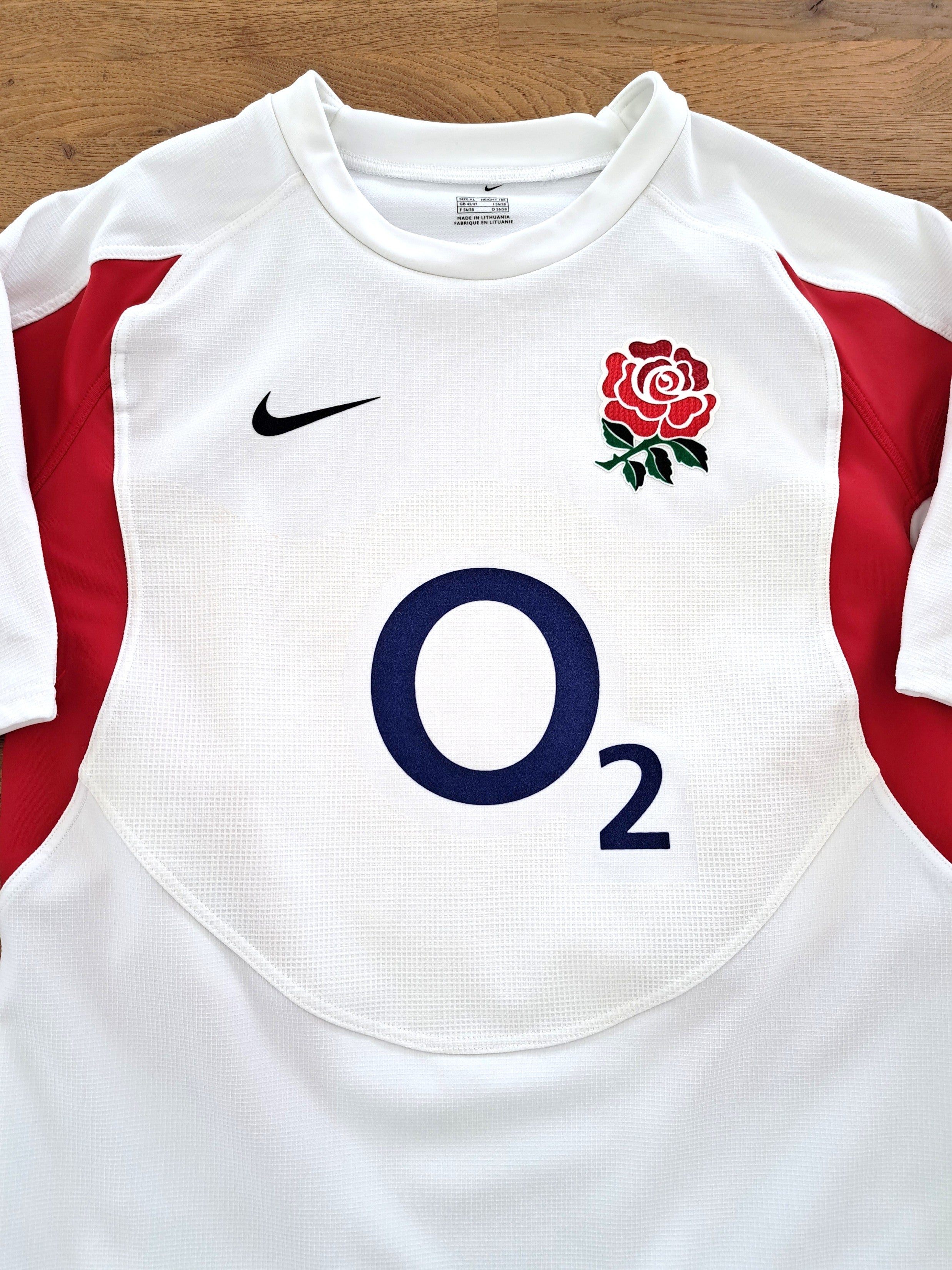 2005/06 England Home Player Issue Rugby Shirt