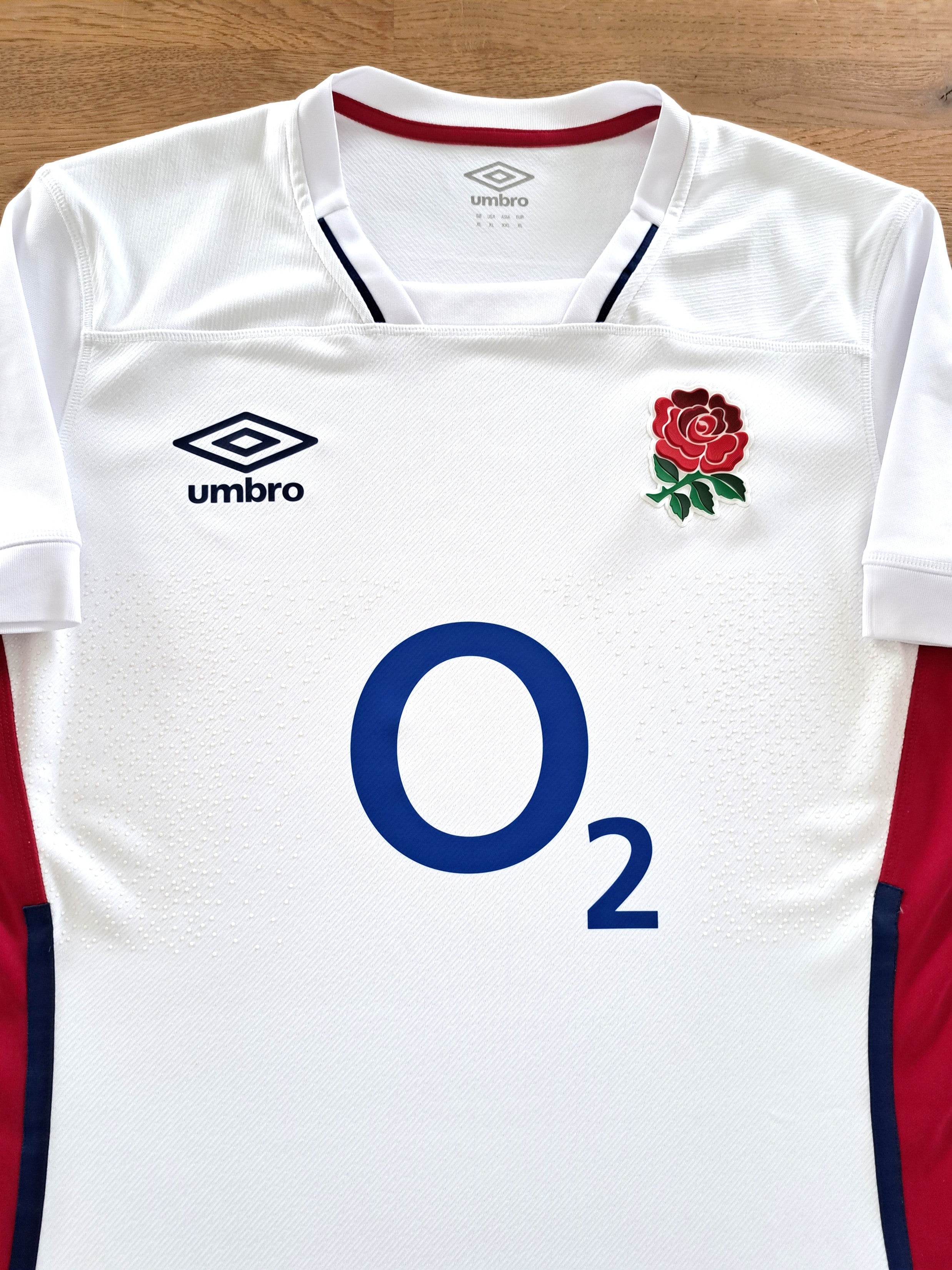 2021/22 England Home Pro-Fit Rugby Shirt (XL)