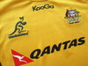 2010 Australia Home Rugby Shirt (XL)