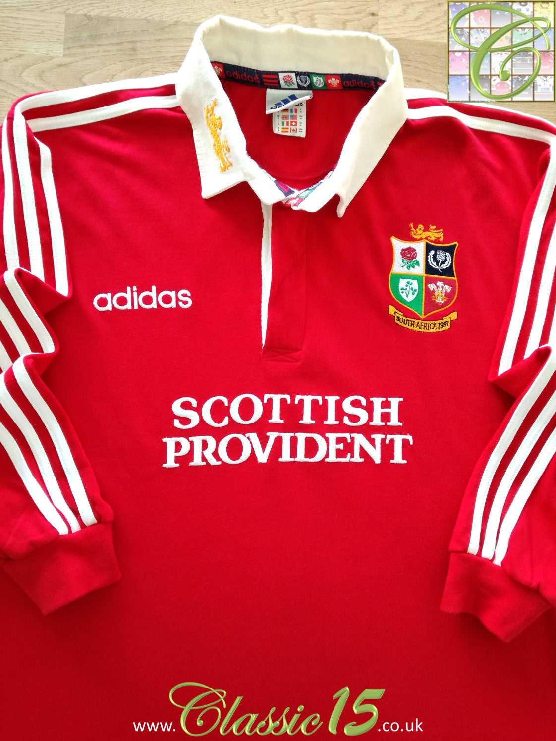 1997 British & Irish Lions Long Sleeve Rugby Shirt
