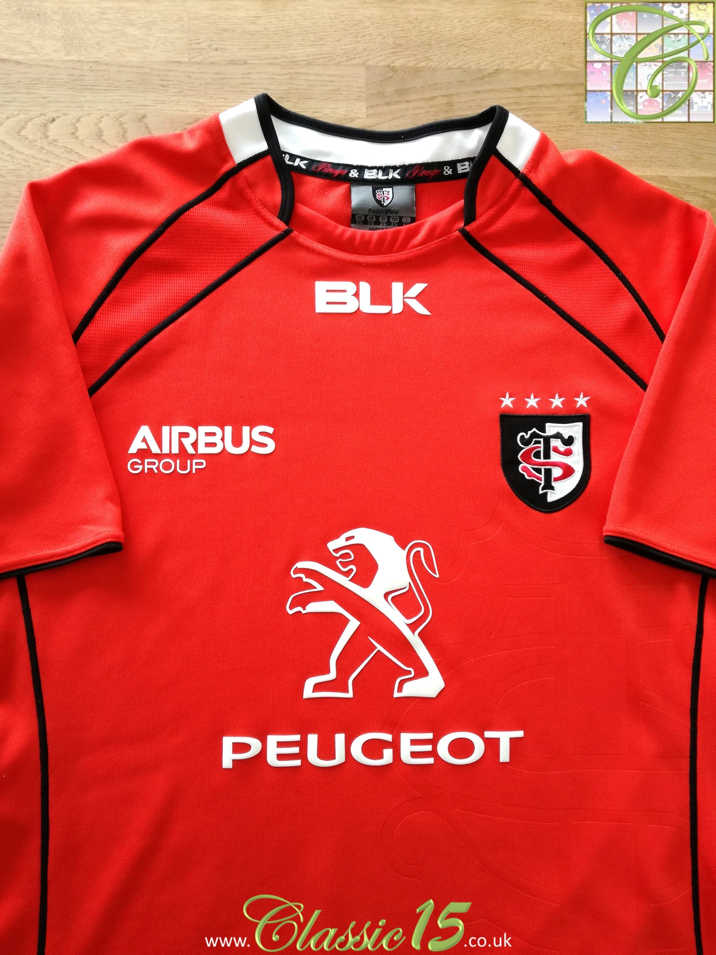 2014/15 Stade Toulouse Away Rugby Shirt