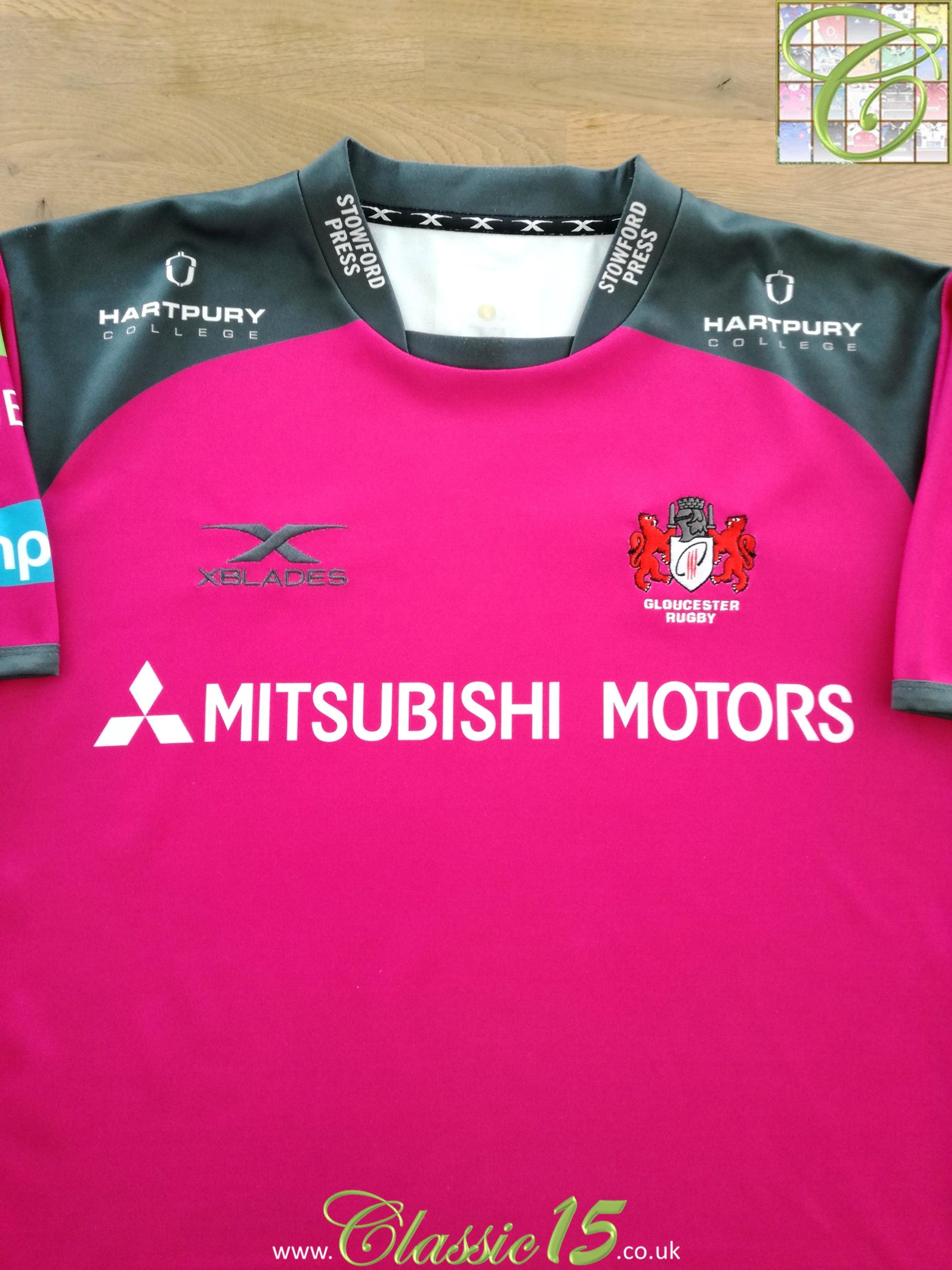 2017/18 Gloucester European Rugby Shirt