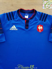 2015/16 France Home Rugby Shirt