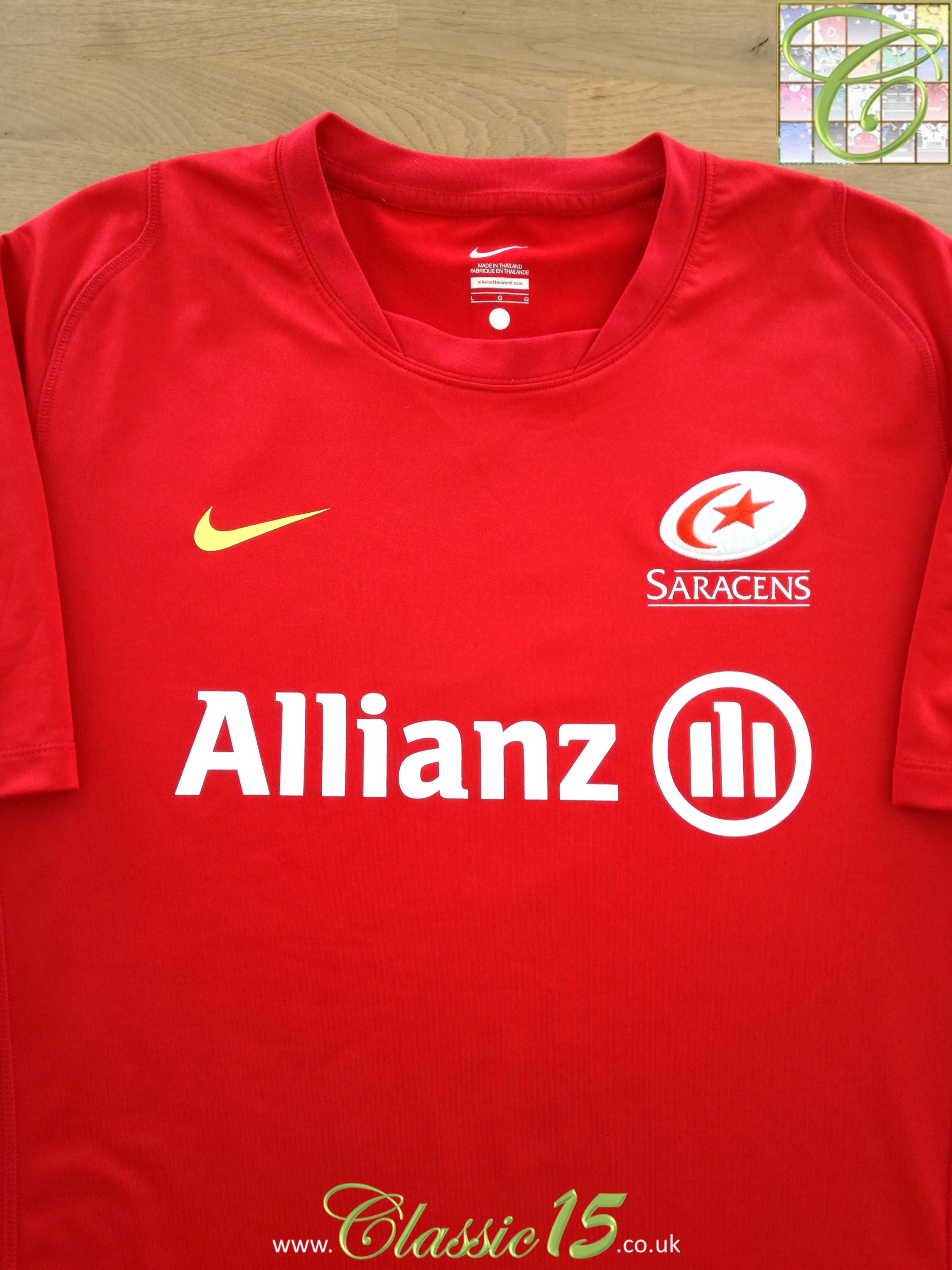 2015/16 Saracens Rugby Training Shirt