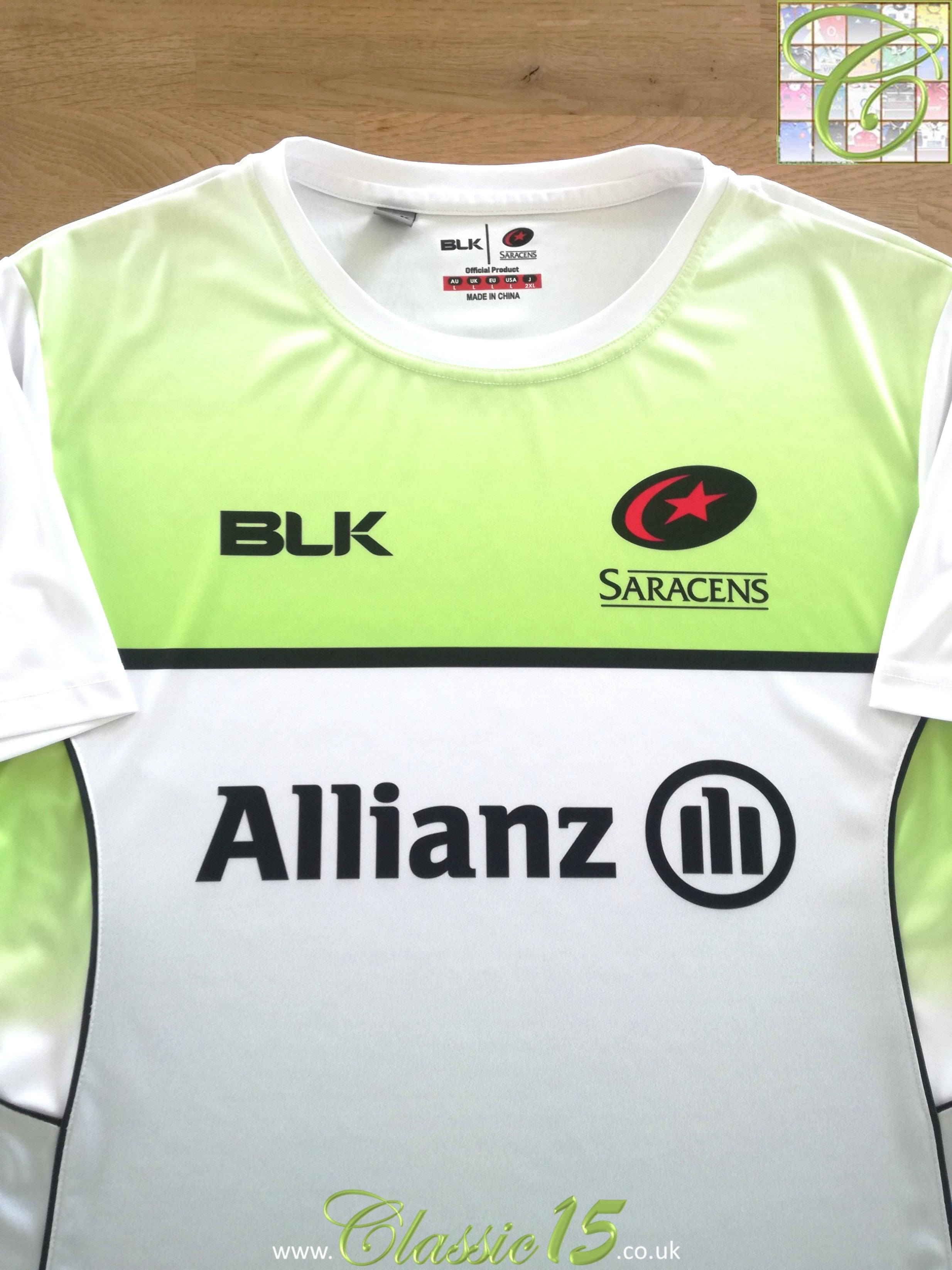 2017/18 Saracens Rugby Training T-Shirt