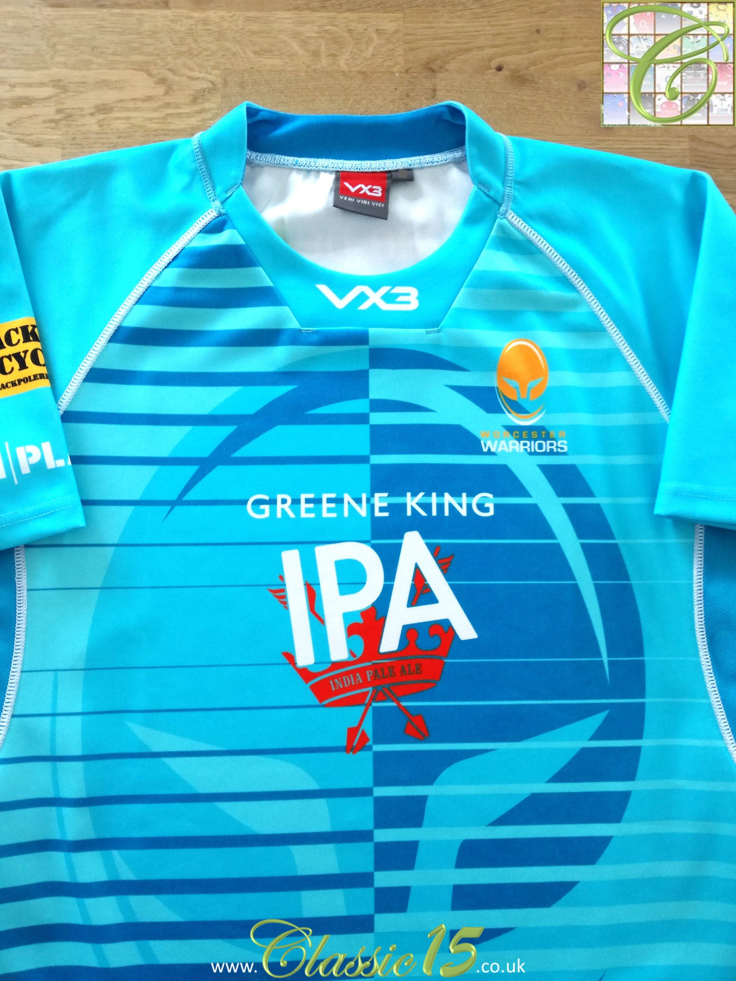2018/19 Worcester Warriors Away Rugby Shirt