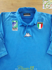 2003 Italy Home World Cup Long Sleeve Rugby Shirt