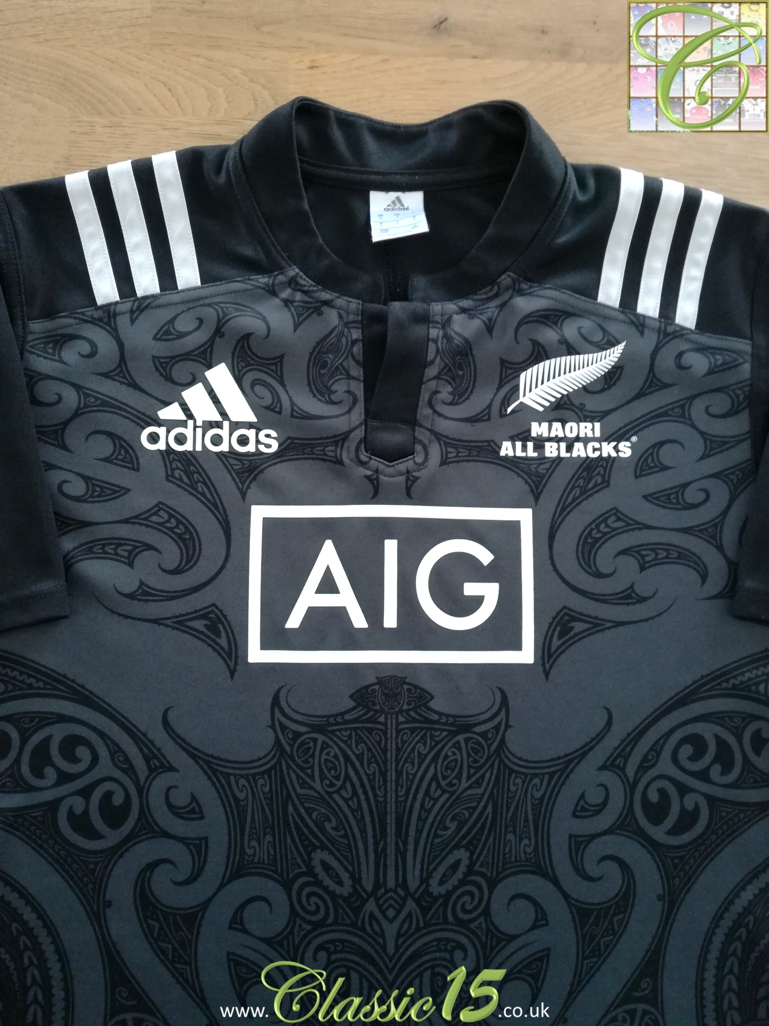 2016/17 New Zealand Maori Home Rugby Shirt