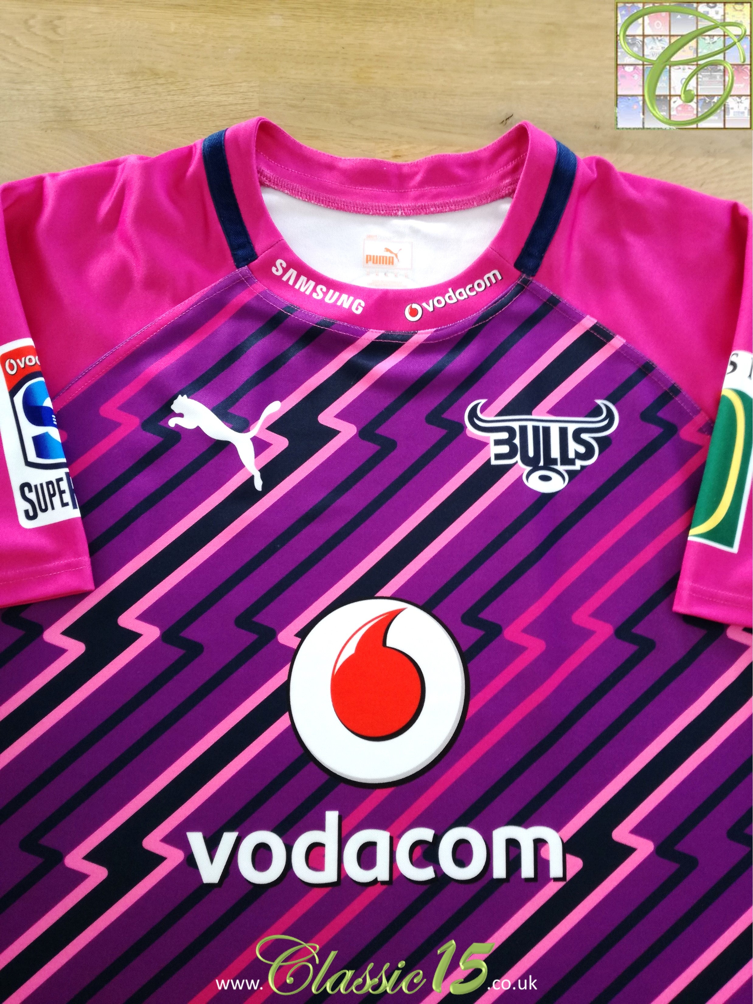 2013 Bulls Away Super Rugby Shirt