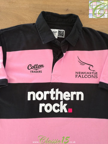 2008/09 Newcastle Falcons European Rugby Shirt