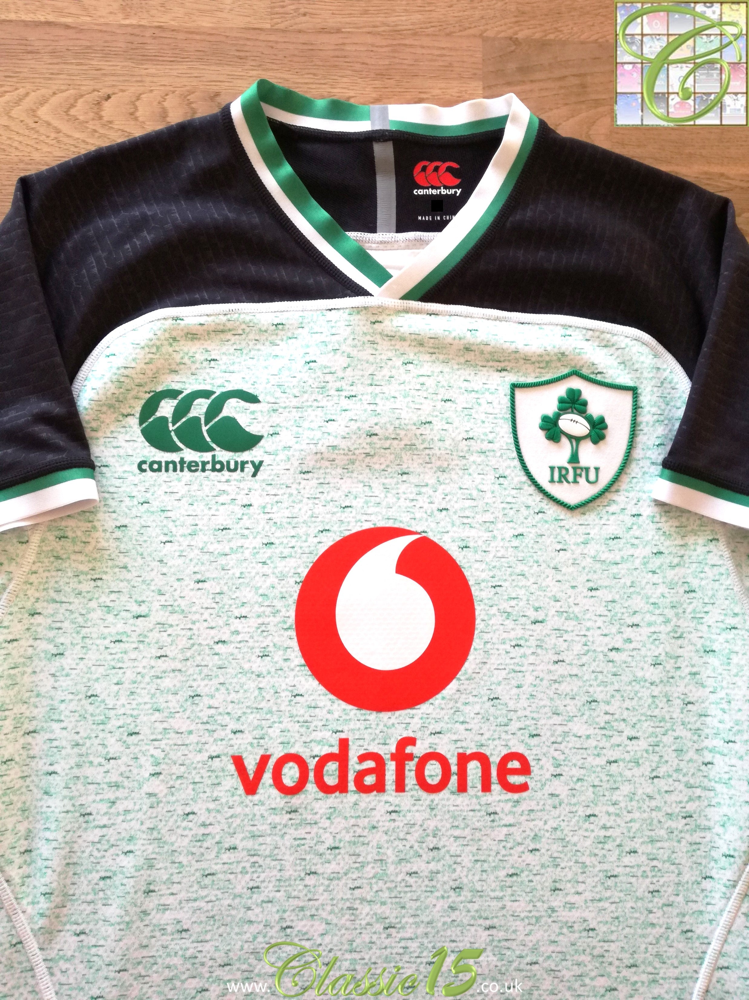 2019/20 Ireland Away Test Rugby Shirt