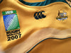2007 Australia Home World Cup Pro-Fit Rugby Shirt (S)