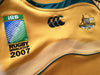 2007 Australia Home World Cup Pro-Fit Rugby Shirt (XL)