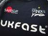 2017/18 Sale Sharks Home Player Issue Rugby Shirt (L)