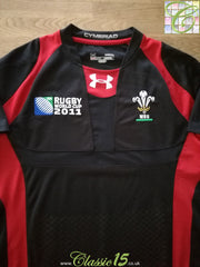 2011 Wales Away World Cup Pro-Fit Rugby Shirt