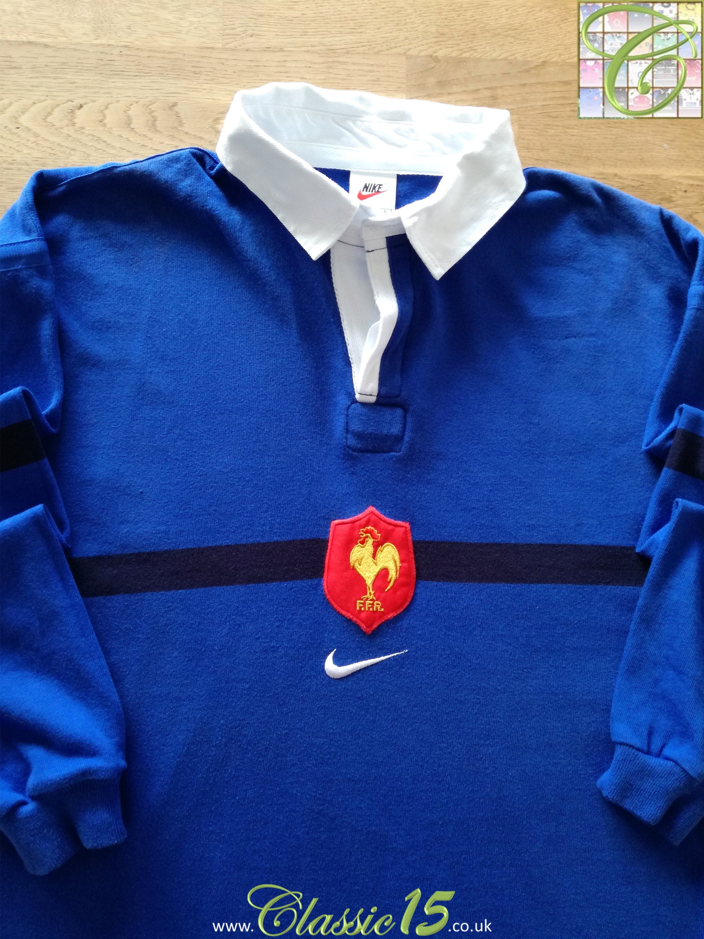 1998/99 France Home Player Issue Rugby Shirt