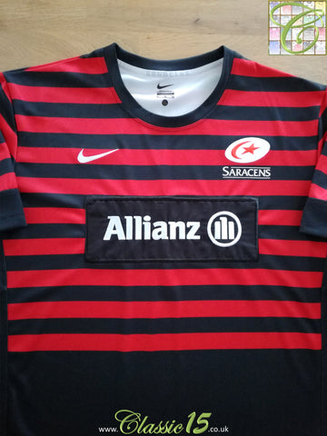 2013/14 Saracens Home Rugby Shirt