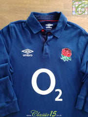 2020/21 England Away Long Sleeve Rugby Shirt