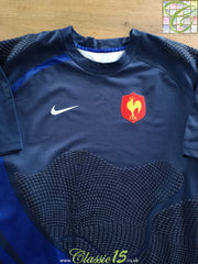 2007/08 France Home Kit Room Rugby Shirt