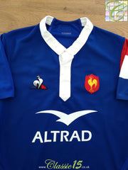 2018/19 France Home Player Issue Rugby Shirt