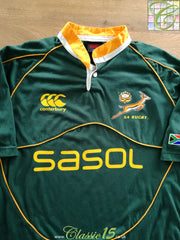 2007 South Africa Home Basic Rugby Shirt