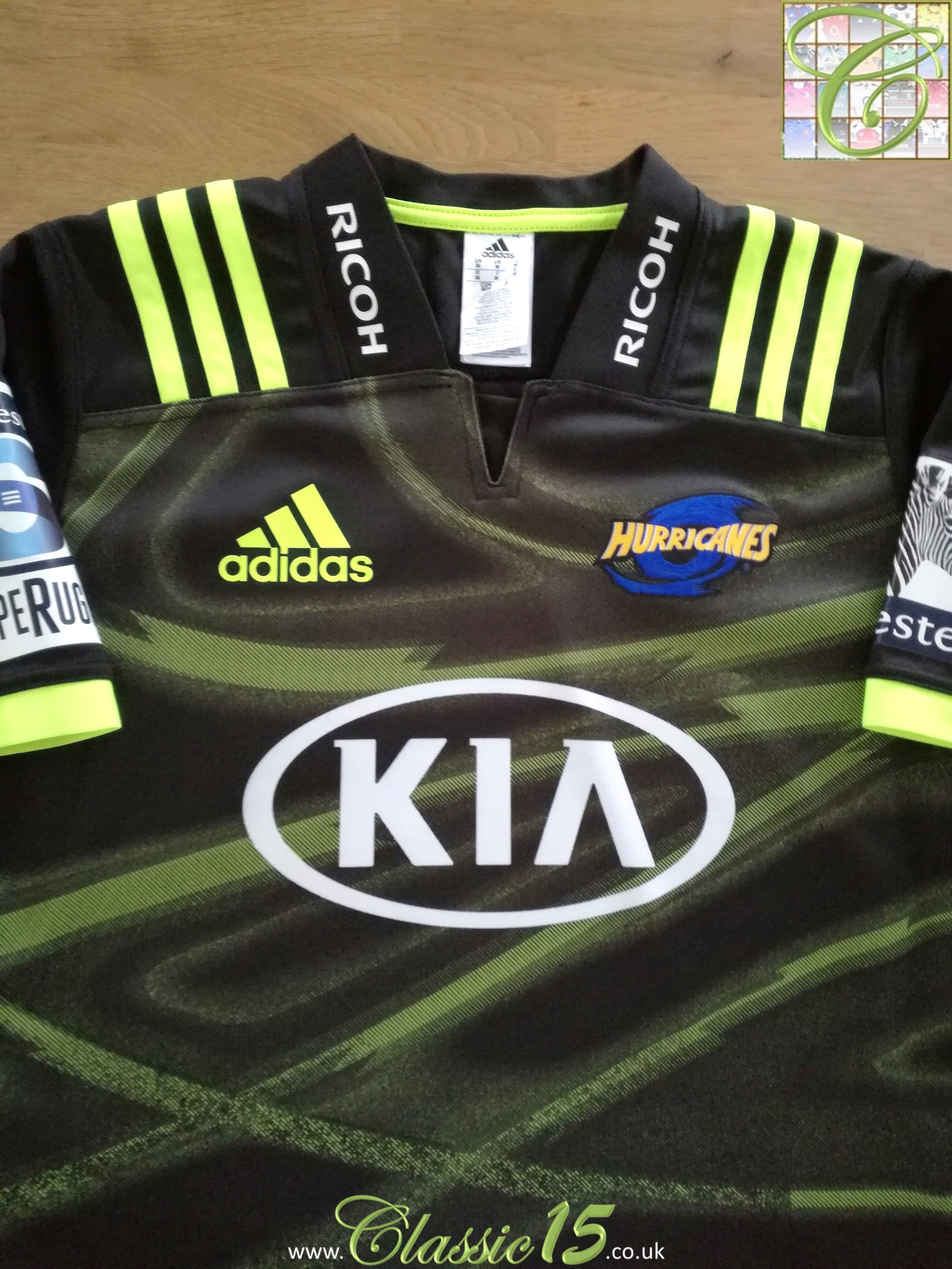 2018 Hurricanes Away Super Rugby Shirt (M)