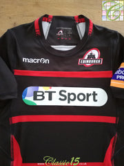 2013/14 Edinburgh Home Pro12 Player Issue Rugby Shirt