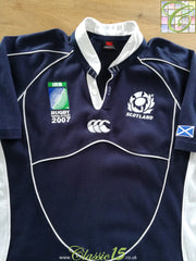 2007 Scotland Home World Cup Rugby Shirt