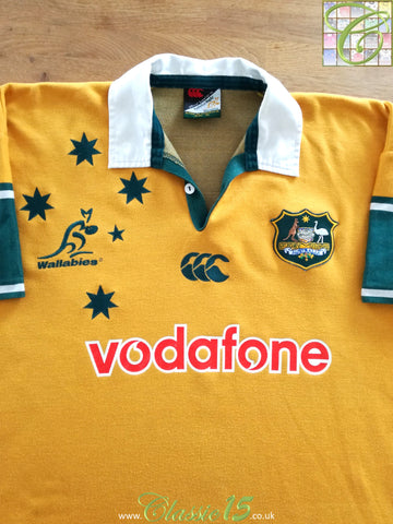 2000 Australia Home Temex Rugby Shirt