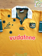 2000 Australia Home Temex Rugby Shirt