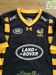 2016/17 Wasps Home Pro-Fit Rugby Shirt