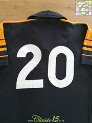 1995/96 Wasps Home Match Worn Rugby Shirt #20