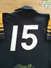 1995/96 Wasps Home Match Worn Rugby Shirt #15