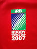 2007 Wales Home World Cup Pro-Fit Rugby Shirt (S)