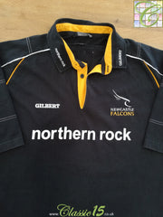 2001/02 Newcastle Falcons Home Rugby Shirt