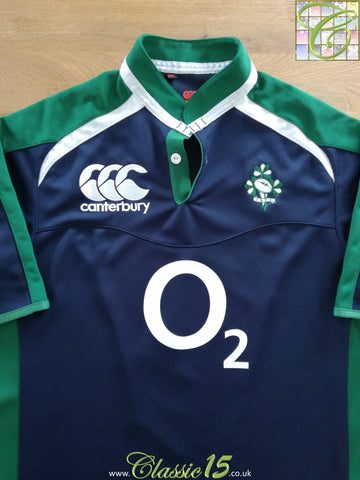 2008/09 Ireland Rugby Training Shirt - Navy