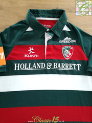 2018/19 Leicester Tigers Home Rugby Shirt