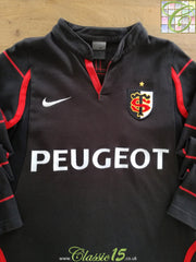 2003/04 Stade Toulouse Home Long Sleeve Rugby Shirt
