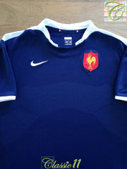 2009/10 France Home Pro-Fit Rugby Shirt