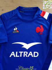 2021/22 France Home Pro-Fit Rugby Shirt