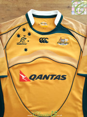 2007/08 Australia Home Pro-Fit Rugby Shirt